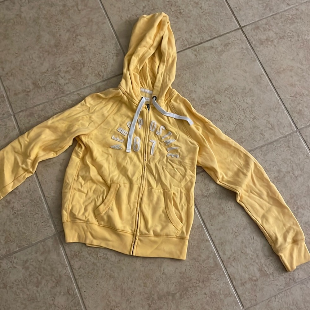 Yellow Aeropostale jacket